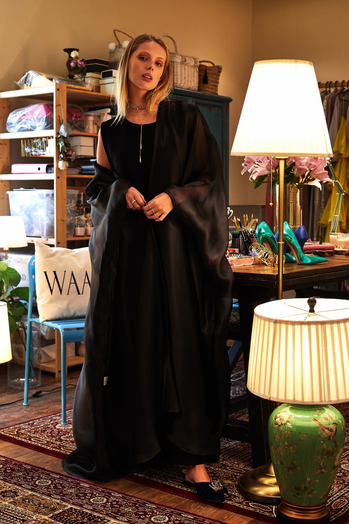 Organza wedding Abaya