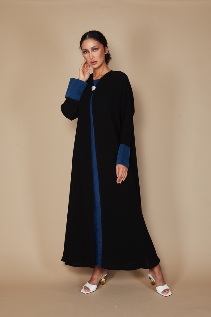 The Blue Abeer abaya