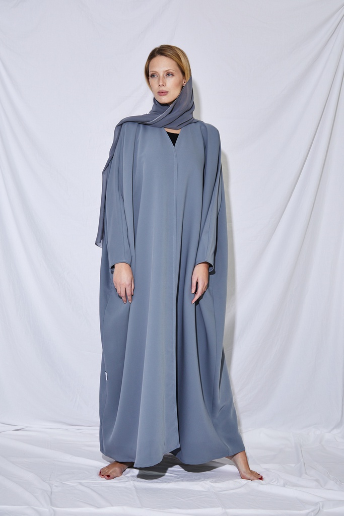 The Full Grey Abaya