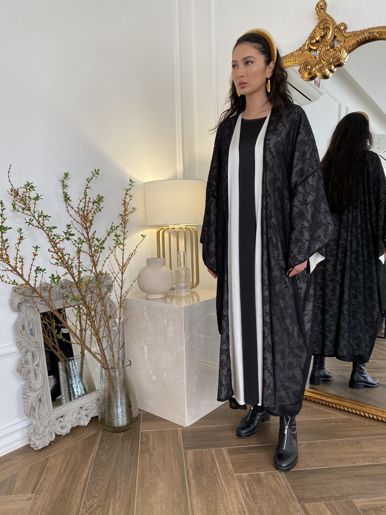 The double face black and white