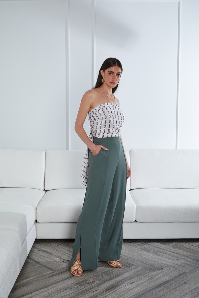 The oversized signature tailored pants