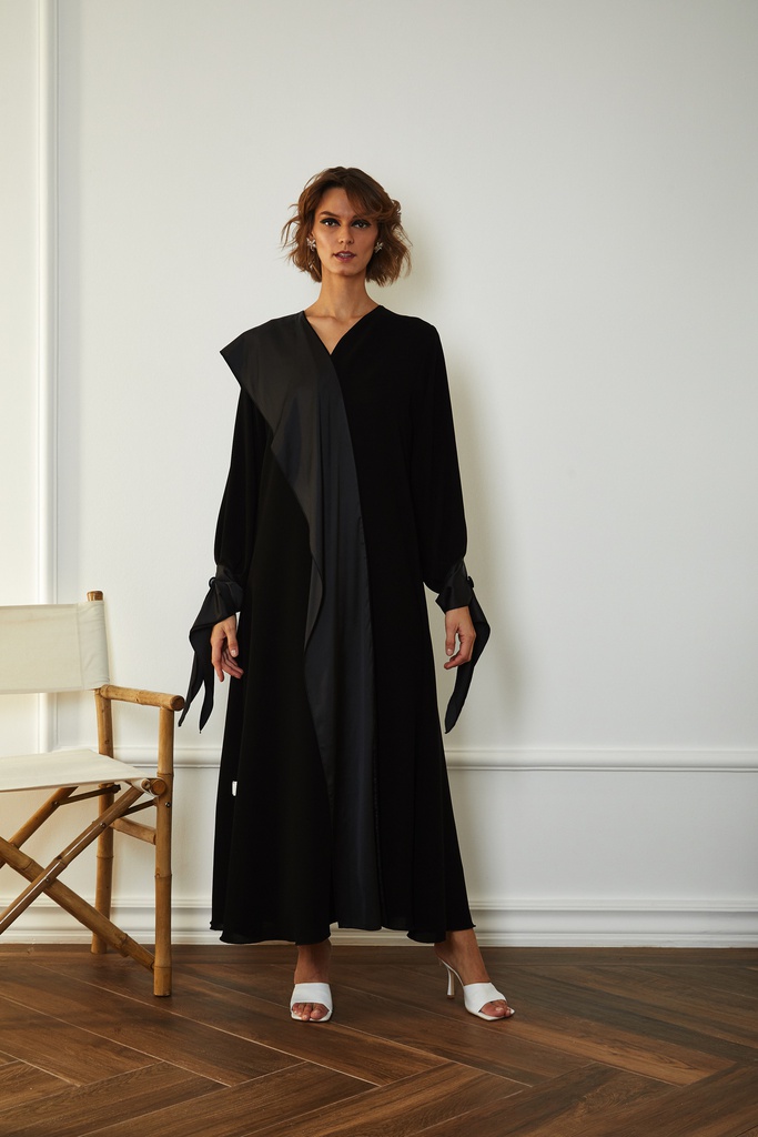 The silk shall Abaya