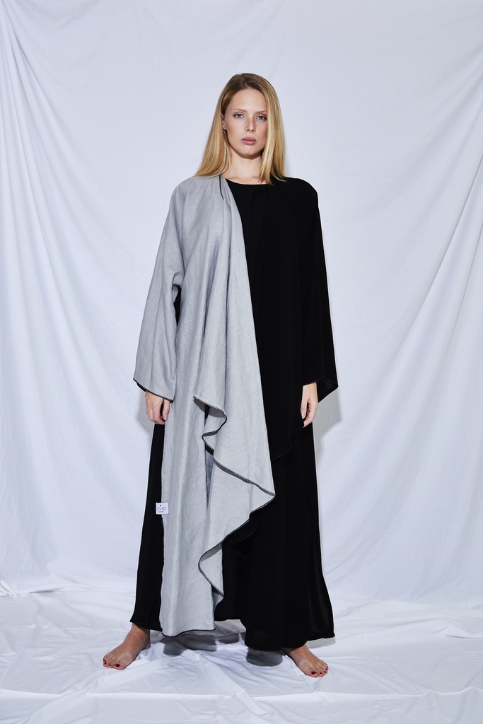 The two tone front ruffle