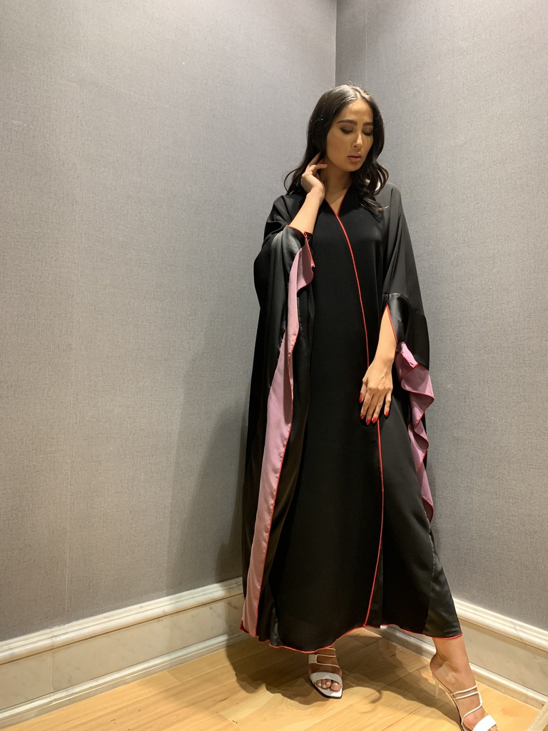 the purple wings abaya