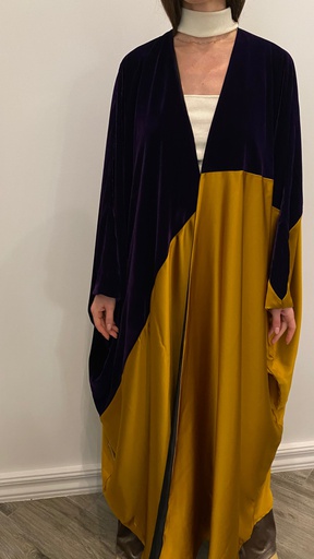2 tone velvet and noora bisht