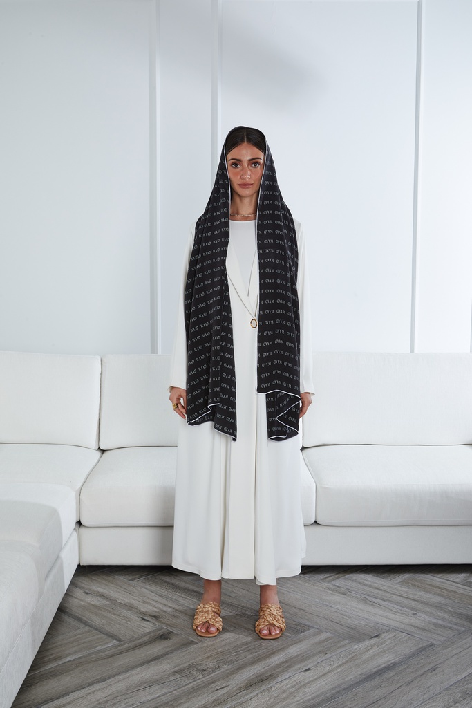 Monogram Silk Sheilah