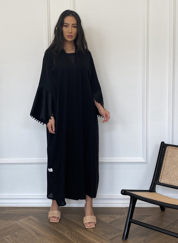 The Loop satin silk sleeves